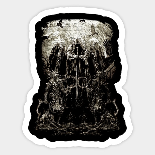 Grim reaper Sticker by Disappear.std